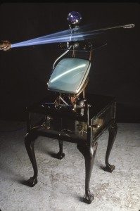 1906 Meat Grinder With Abstruse Latent Image Of Frustration Attached